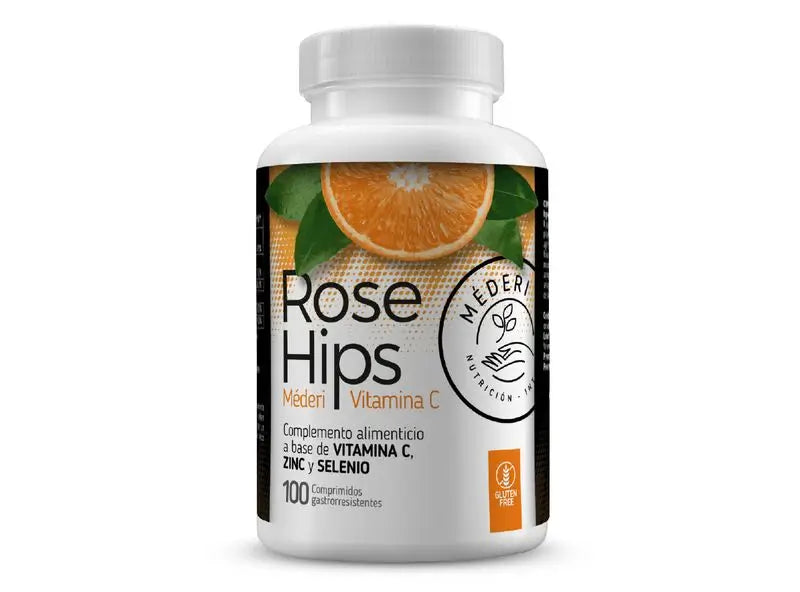 Mederi Rose Hips + Vitamin C + Zinc + Selenium, 100 Tablets
