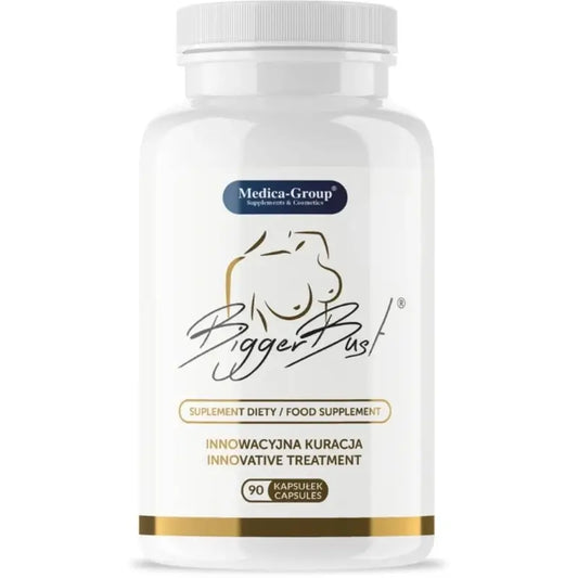 Medica Group Biggerbust: Firmer, Cared For & Natural Bust , 90 capsules