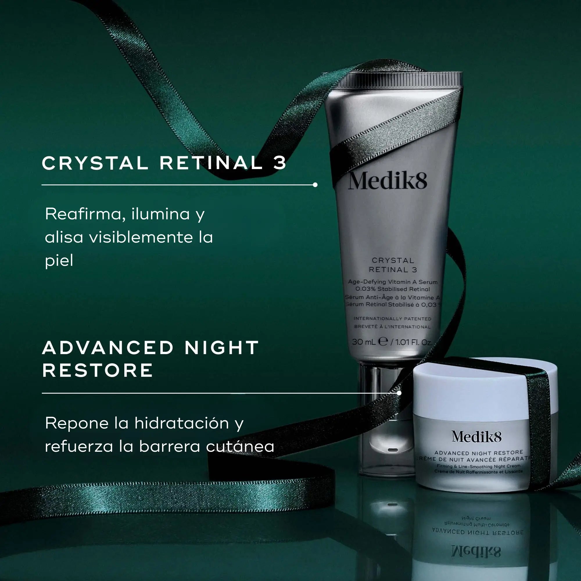 Medik8 Nighttime Nourish Pack Retinal 3 und Nachtcreme