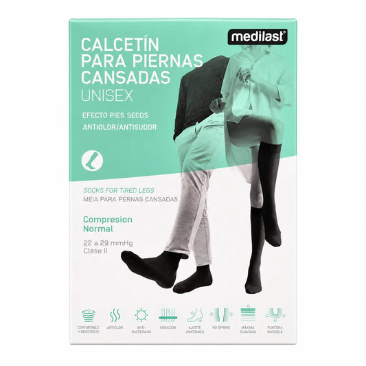 Medilast Socken 300 Schwarz Medium