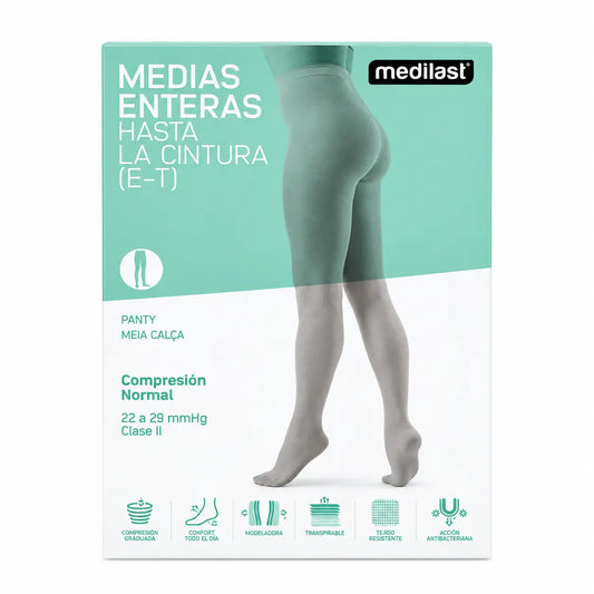 Medilast Panty Normal R/101 T/Extr Schwarz