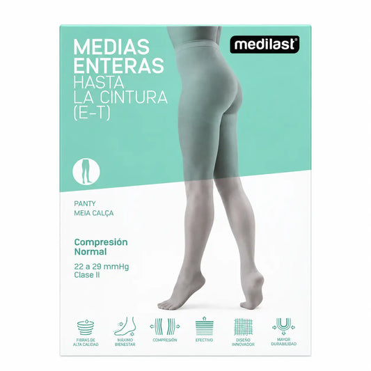 Medilast Panty Normal R/101 T/klein Schwarz