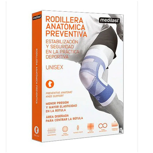 Medilast Knee Brace Blue Series R/854 T/Medium