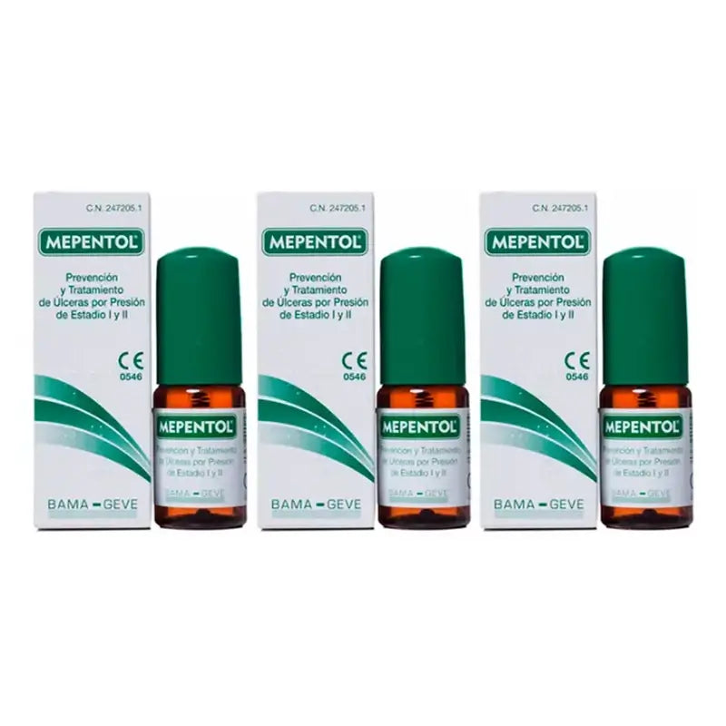 Mepentol Ulcer Spray, 3 x 20 ml