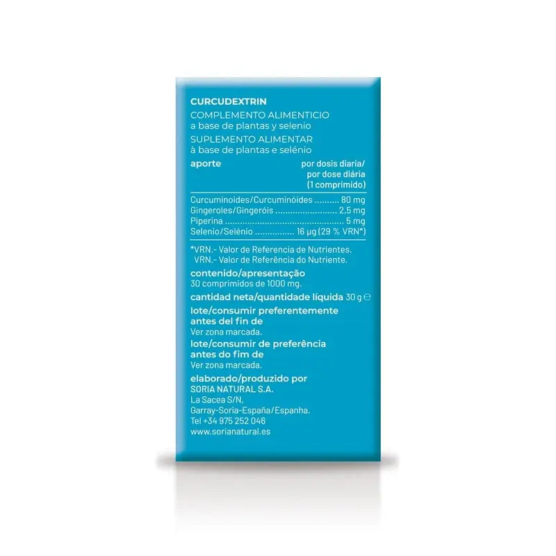 Mgdose Curcu Dextrin, 30 Tabletten