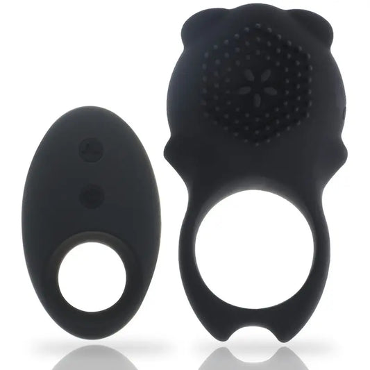 Mia Colosseo Black Remote Control Ring