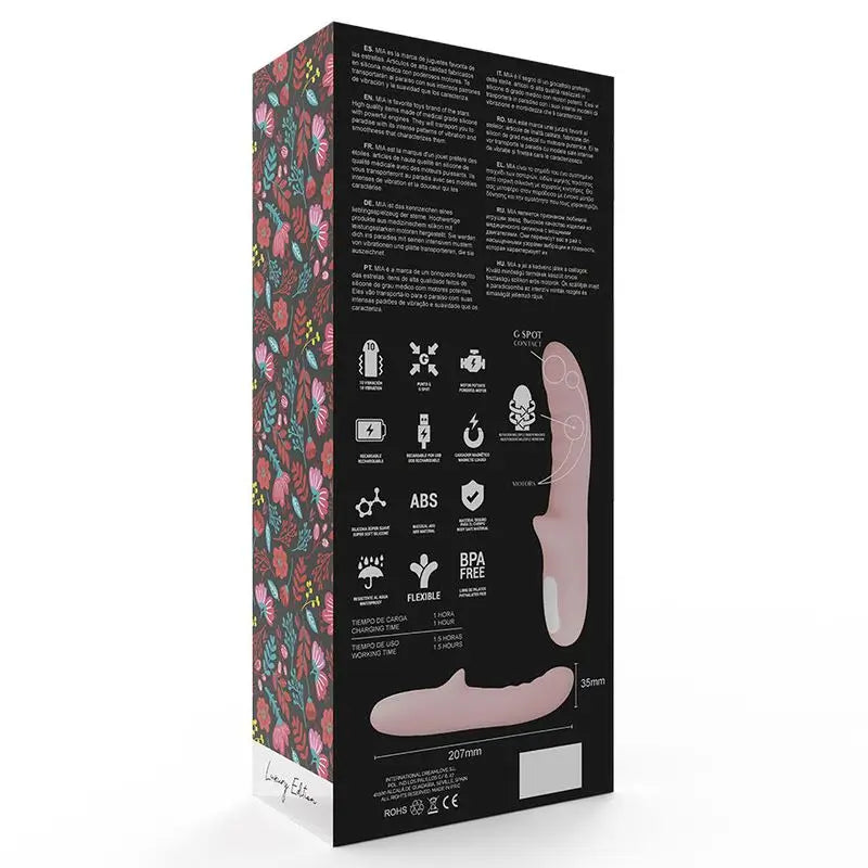 Mia Pisa Vibrator Rotator Rosa