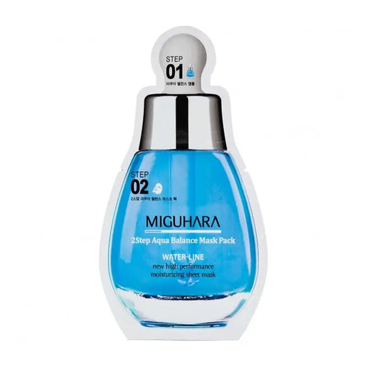 Miguhara 2 Schritt Aqua Balance Maske Pack , 1,7ml + 25ml
