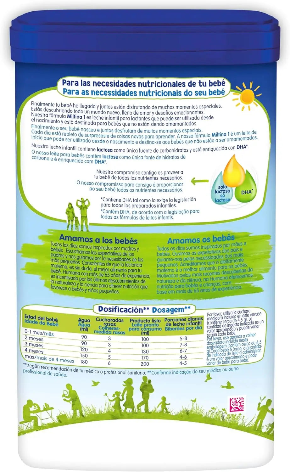 Miltina 1 Probalance Milch für Säuglinge 800 g