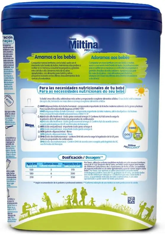 Miltina 2 Probalance Formula Milk, 800 g