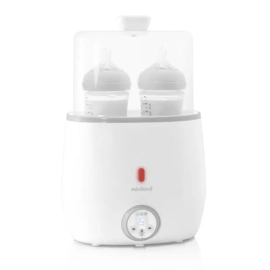 Miniland Warmy Twin Bottle Warmer & Steriliser