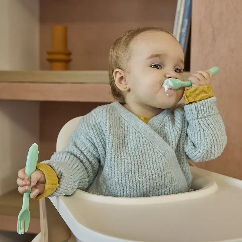 Miniland Ocean Flexibles Besteck für Kinder