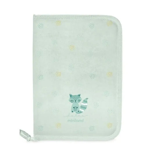 Miniland Baby Document Holder Carebook Mint