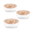 Miniland Set 3 Naturround Bunny