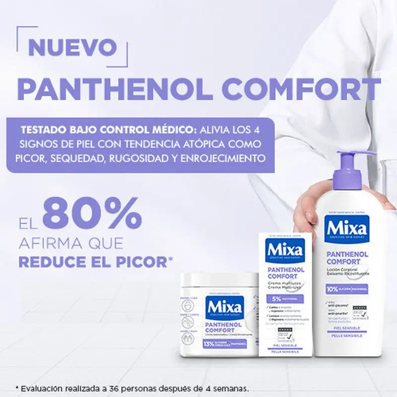 Mixa Panthenol Comfort Body Lotion für empfindliche Haut 250Ml