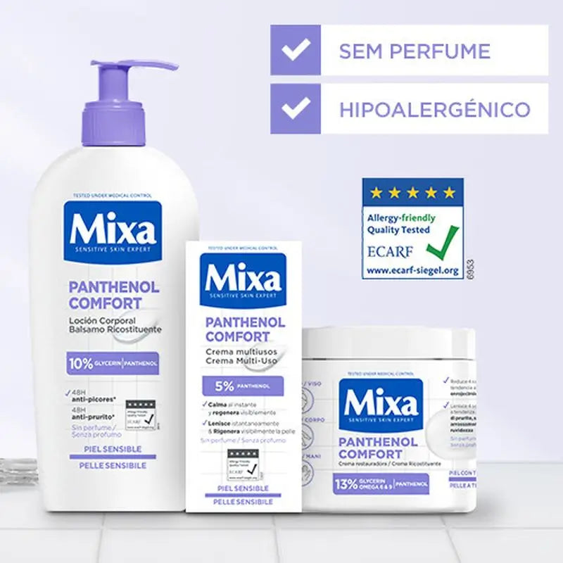 Mixa Panthenol Comfort Body Lotion für empfindliche Haut 250Ml