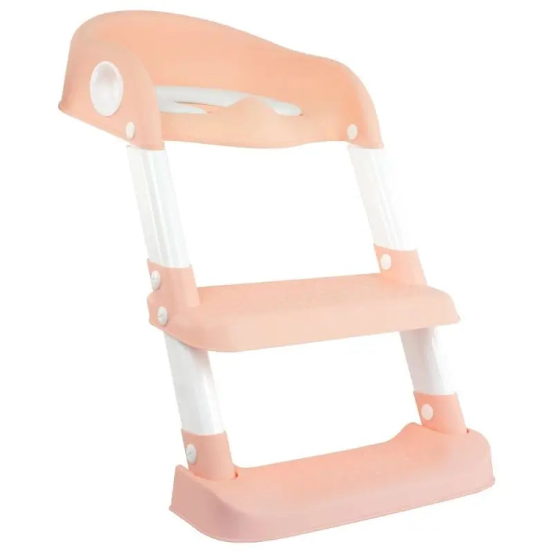 Mobiclinic Lala Rosa & Weiß Klappbarer Kinder-Toilettensitz