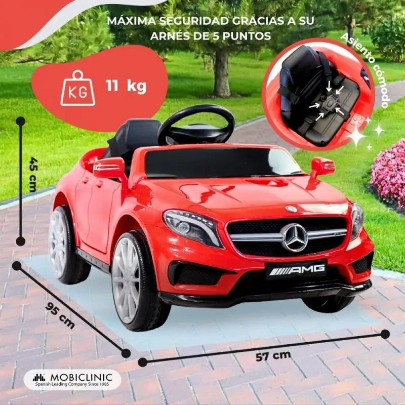 Mobiclinic Elektroauto Turbo Rot