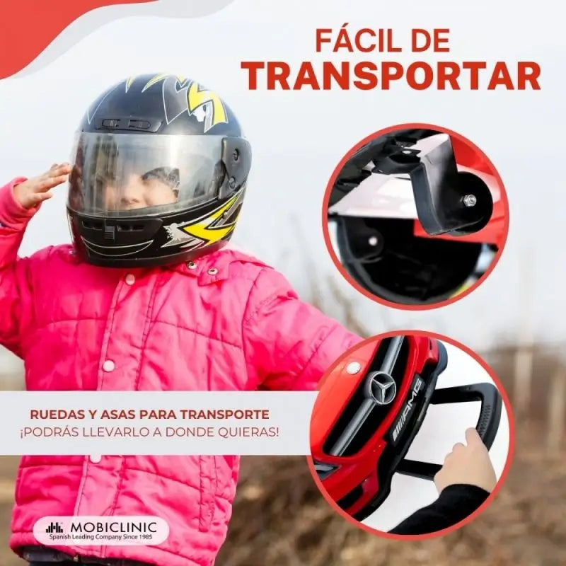Mobiclinic Elektroauto Turbo Rot