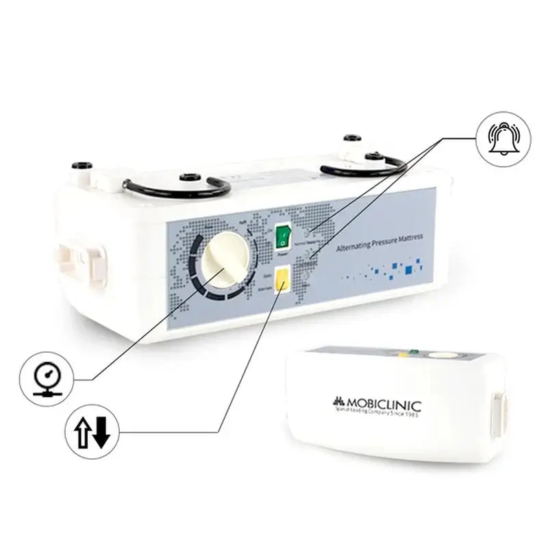 Mobiclinic Mobi3 Antiescaras Luftmatratze mit Kompressor, 17 Zellen. 200x105x12,8cm
