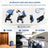 Mobiclinic Elefant faltbarer Kinderwagen 15 Kg Blau