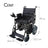 Mobiclinic Faltbarer Elektro-Rollstuhl - Auton. 20 Km - 20Ah - Motor - Stahl - Schwarz - Cenit