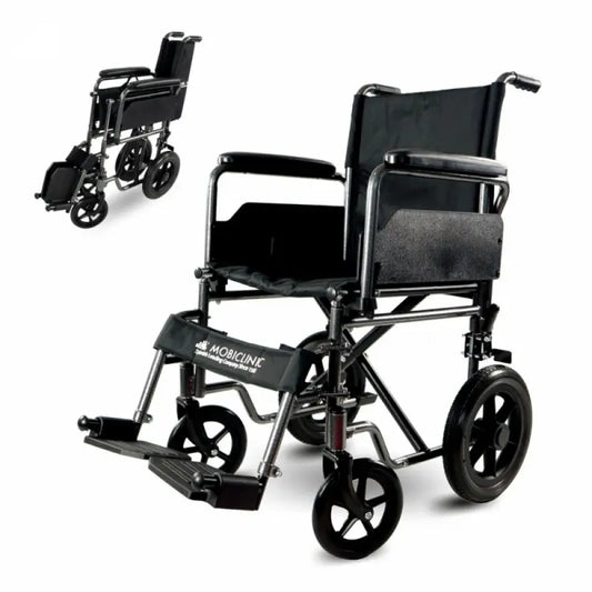 Mobiclinic Folding Wheelchair With Small Wheels