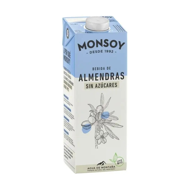 Monsoy Gemüse-Mandel-Getränk 1Lt 6Stk. Bio S/A