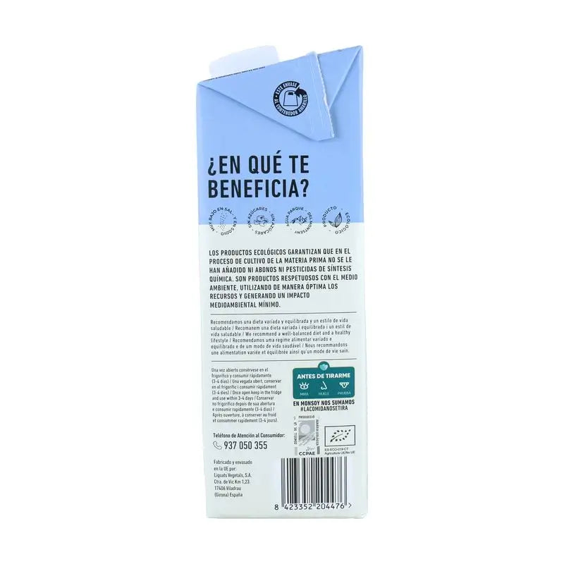 Monsoy Gemüse-Mandel-Getränk 1Lt 6Stk. Bio S/A