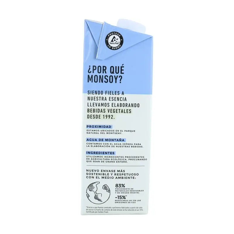 Monsoy Gemüse-Mandel-Getränk 1Lt 6Stk. Bio S/A