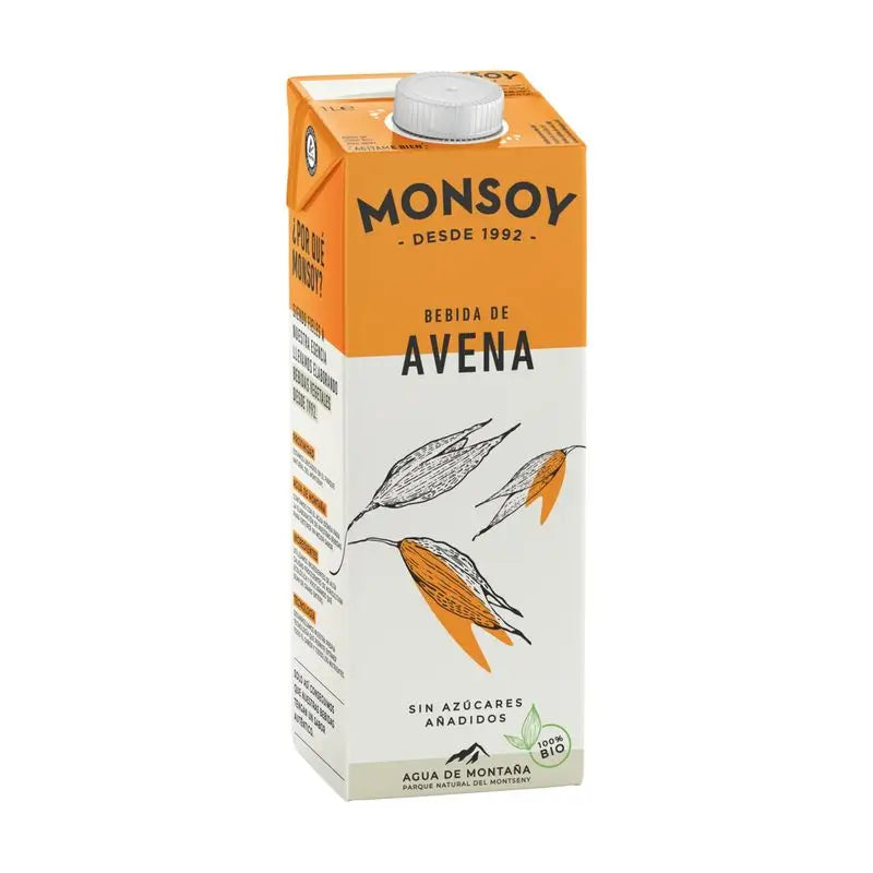 Monsoy Gemüse-Hafer-Getränk 1Lt 6Pcs. bio