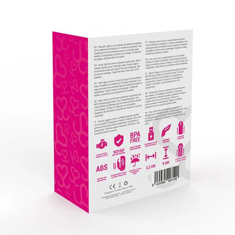Moressa Ivy Vibrator Reise Stimulator Rosa
