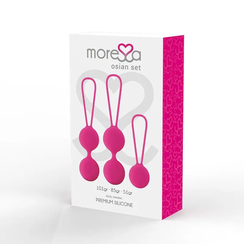 Moressa Osian Set Premium-Silikon Rosa