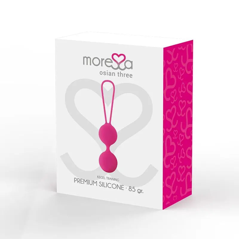 Moressa Osian Drei Premium-Silikon Rosa