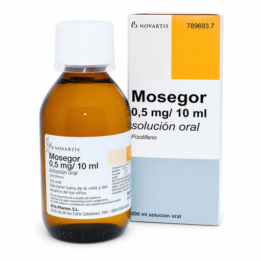 Mosegor 0,5mg/ 10ml, 200 ml Lösung zum Einnehmen