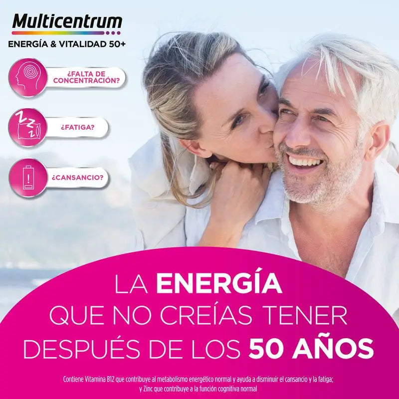 Multicentrum Energie & Vitalität 50+, 30 Fläschchen
