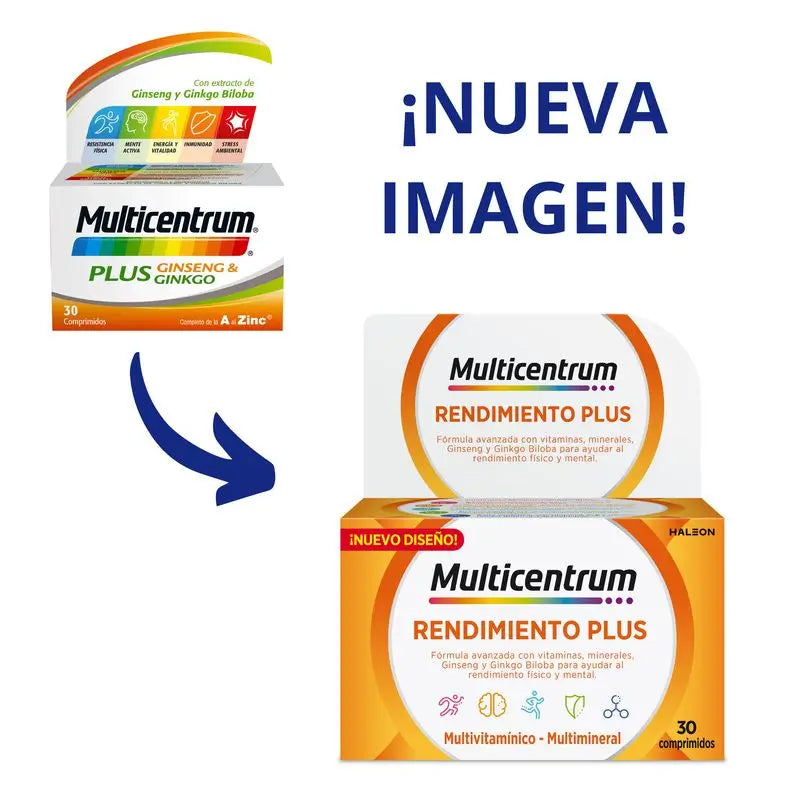 Multicentrum Performance Plus Multivitamin, 30 Tabletten