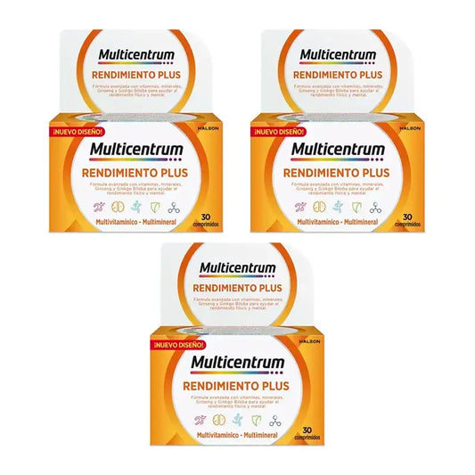 Multicentrum Performance Plus Multivitamin Pack 3 x 30 Tabletten