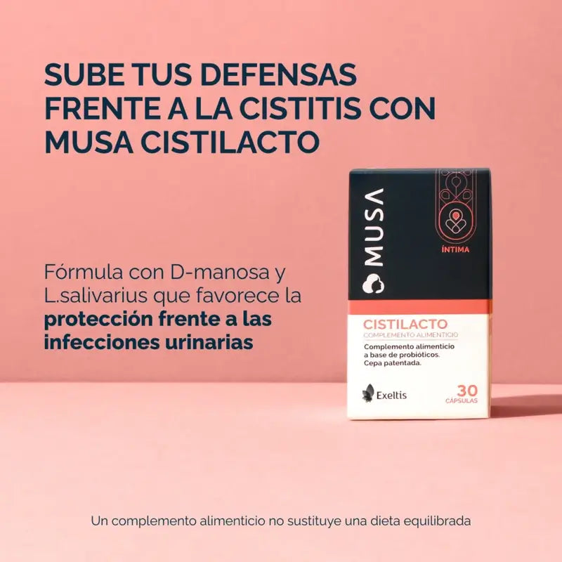 Musa Duplo Cistilacto Probiotische Blasenentzündung , 2 x 30 Kapseln