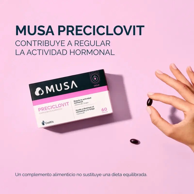 Musa Preciclovit Prämenstruell, 60 Kapseln