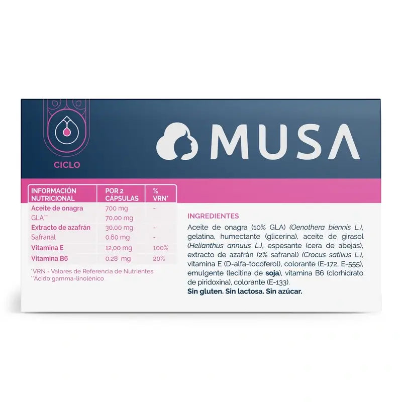 Musa Preciclovit Prämenstruell, 60 Kapseln