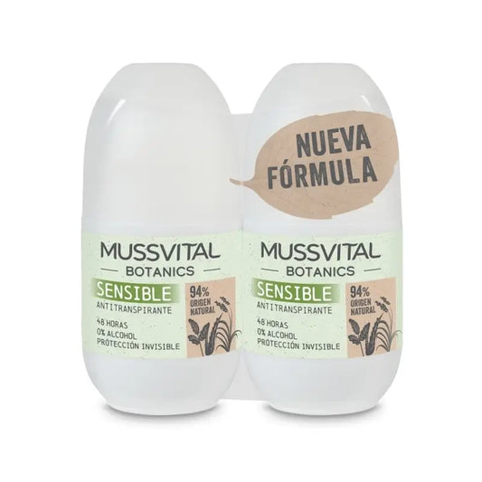 Mussvital Botanics Sensitive Feuchtigkeit , 2 x 75 ml