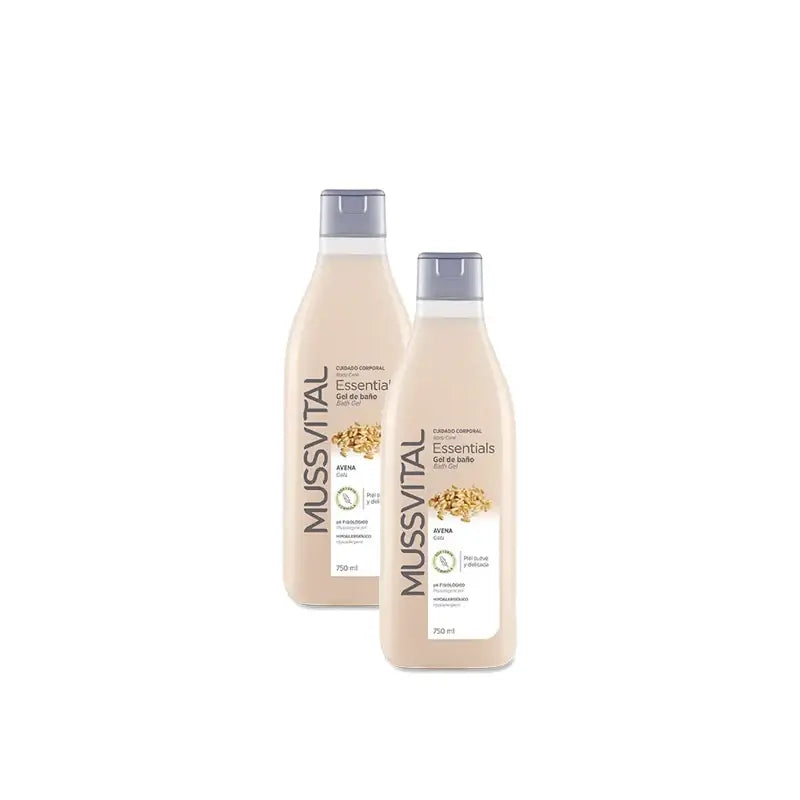 Mussvital Botanics Hafer-Gel, 750 ml, 2er-Pack
