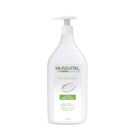 Mussvital Dermactive Feuchtigkeitslotion für empfindliche Haut, 750 ml