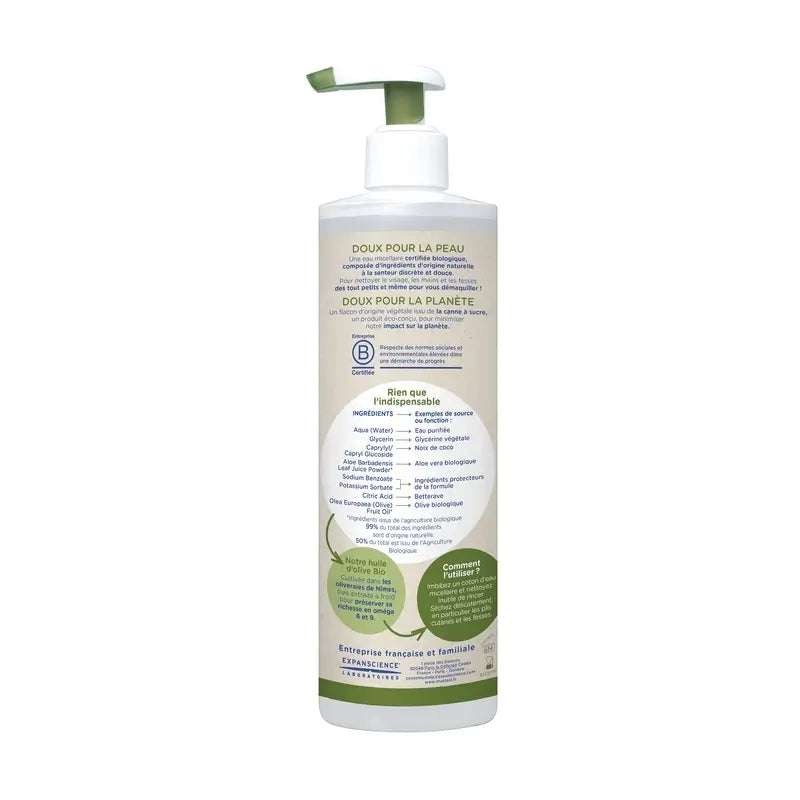 Mustela Bio-Micellarwasser, 400ml