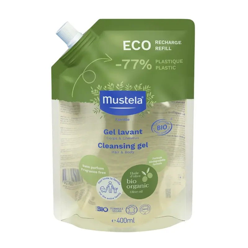 Mustela Bio Shampoo Gel, 400Ml