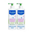 Mustela Säuglingshygienelotion, Packung 2 x 400 ml