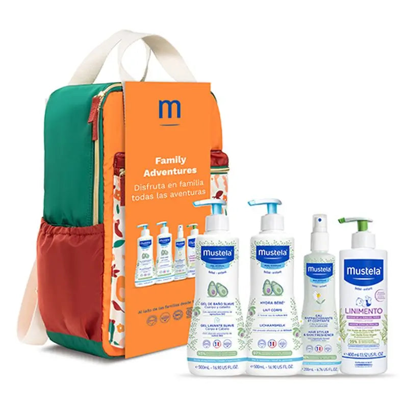 Mustela Rucksack Family Adventure Terracotta