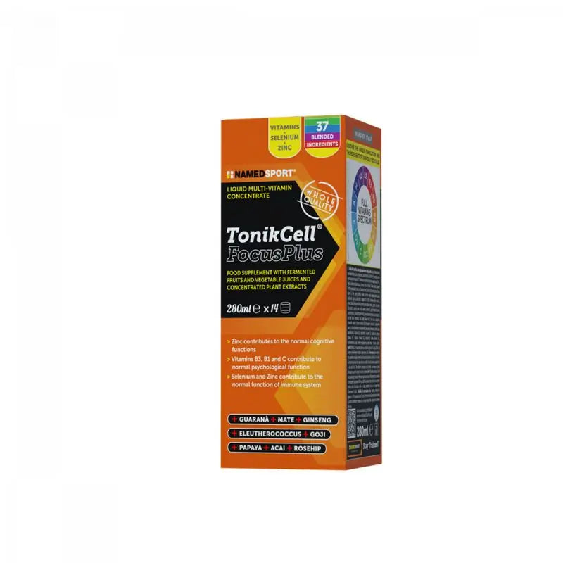 Named Sport Vitamine & Mineralien Tonikcell® Focusplus, 1 Glas mit 280 ml