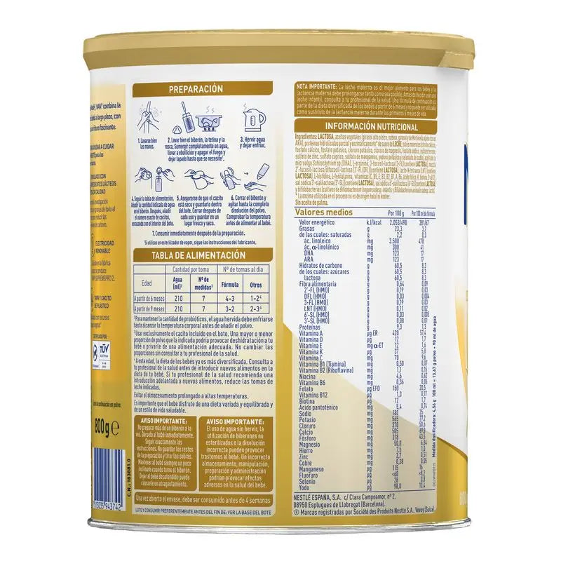 Nestlé Nan Supreme Pro 2 Formula Milch, 800 g